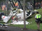 UPDATE Pesawat Latih Jatuh di BSD: Polisi Ungkap Penyebab Kematian Korban Hingga Penyesalan Keluarga